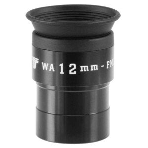 TS Optics oculare WA 60° 12 mm da 1,25" per osservazione visuale con telescopi e microscopi