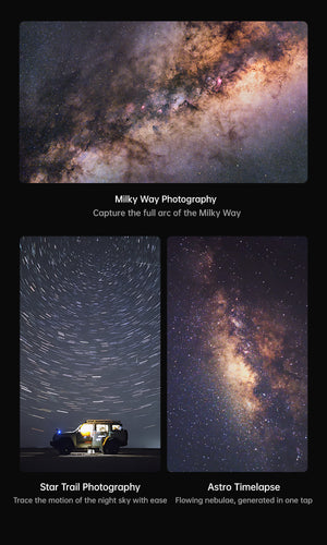 ZWO Seestar S50 Pro: Via Lattea catturata con un solo tocco