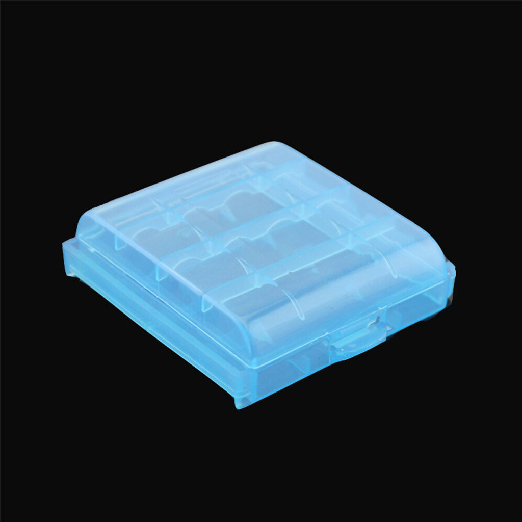 Nehmen Sie das TK-HCAA2 Hartbatterieetui für 4x AA-Stifte und 5x AAA-Mini-Stifte (Blau) mit.