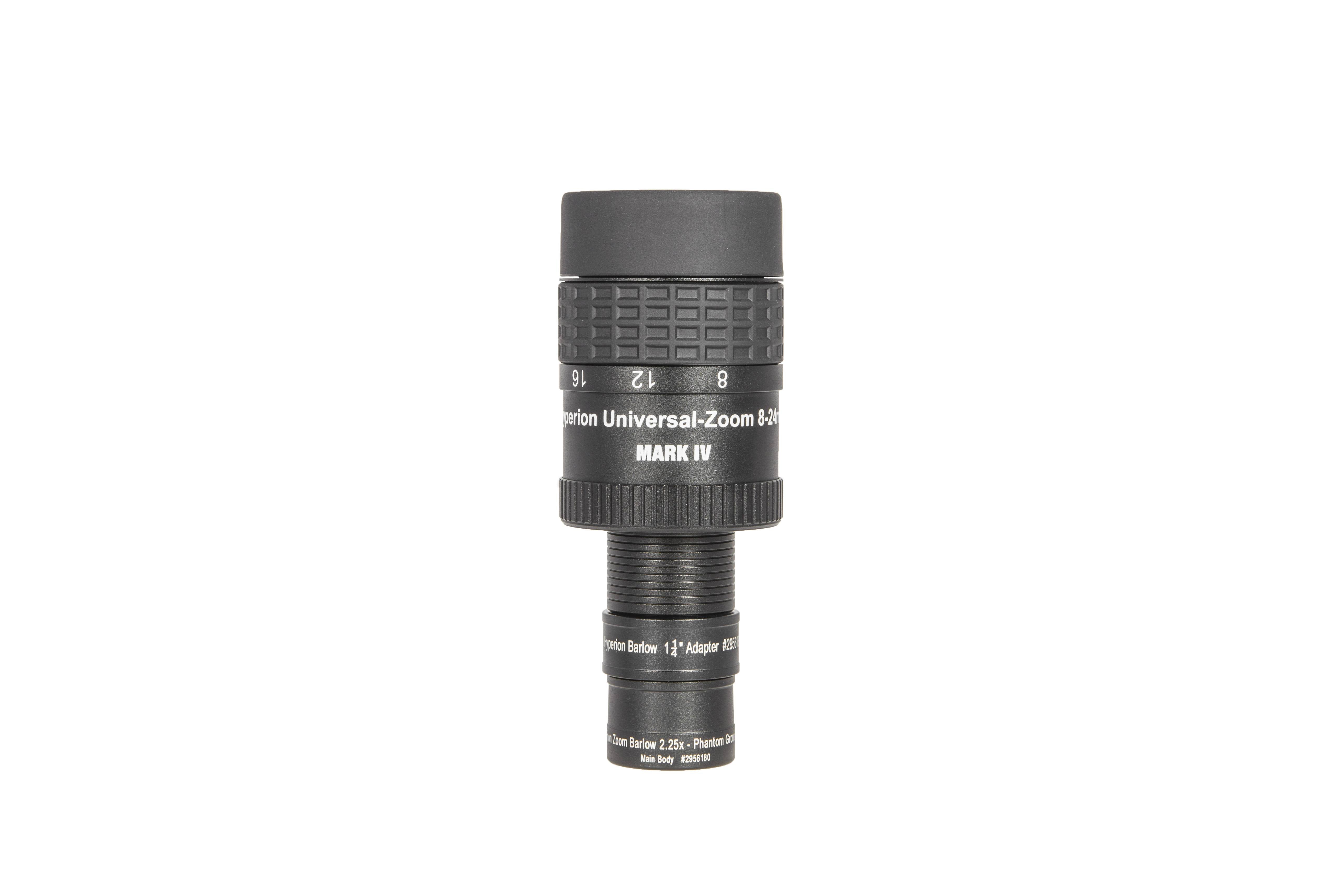 Hyperion® Universal Zoom Mark IV Set, Oculare e 2.25x Barlow Accessorio Ottico