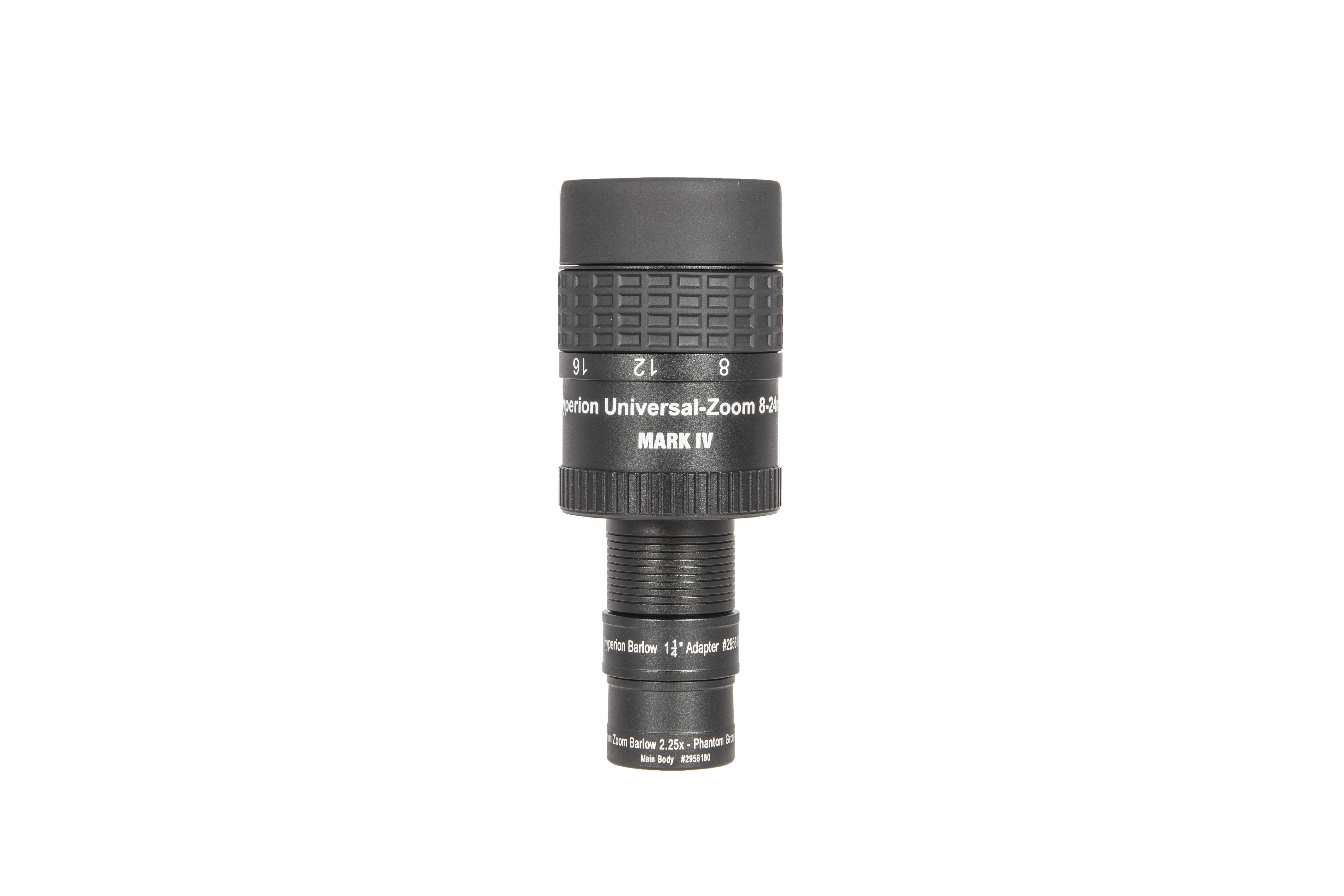 Hyperion® Universal Zoom Mark IV Set, Oculare e 2.25x Barlow Accessorio Ottico