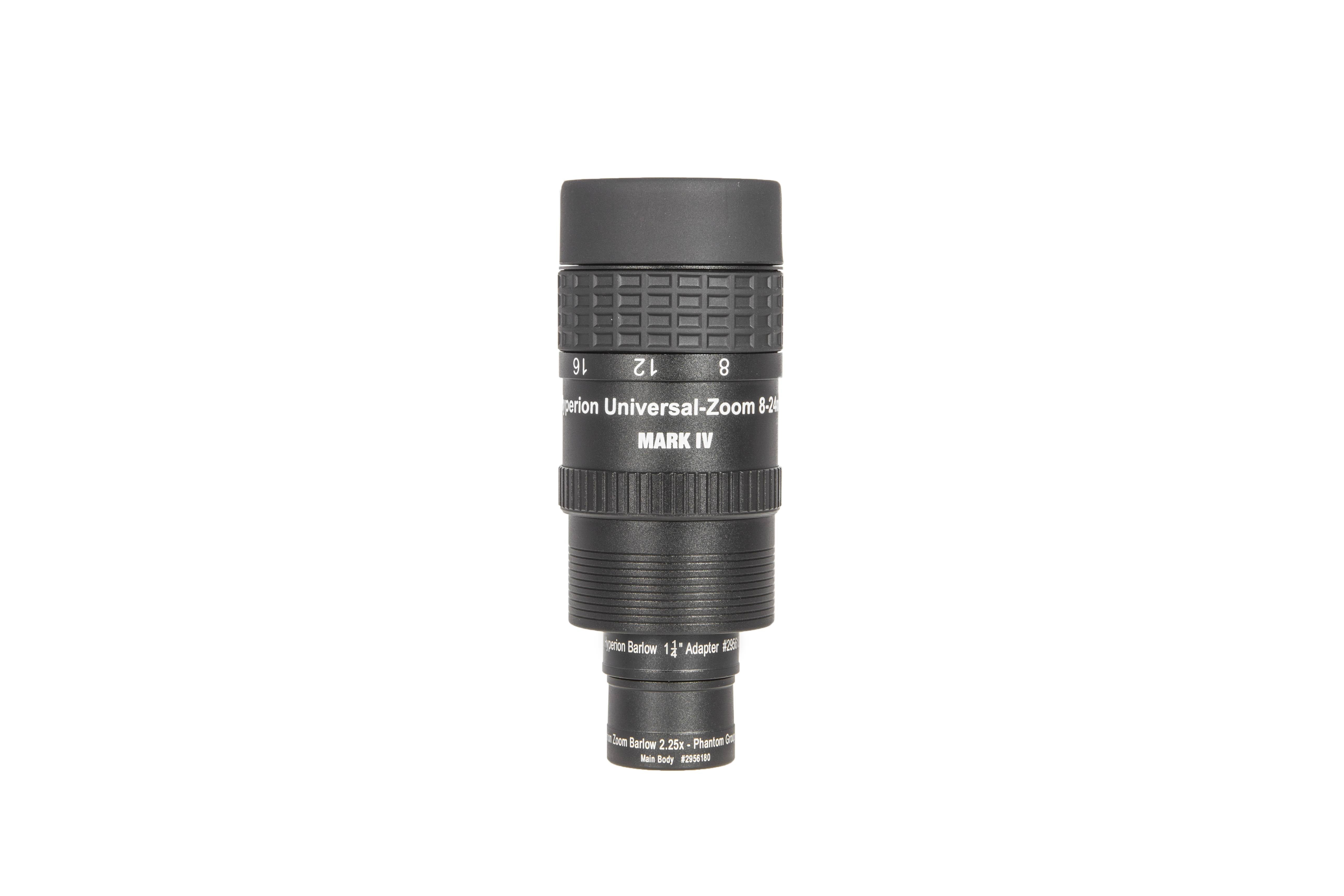 Hyperion® Universal Zoom Mark IV Set, Oculare e 2.25x Barlow Accessorio Ottico