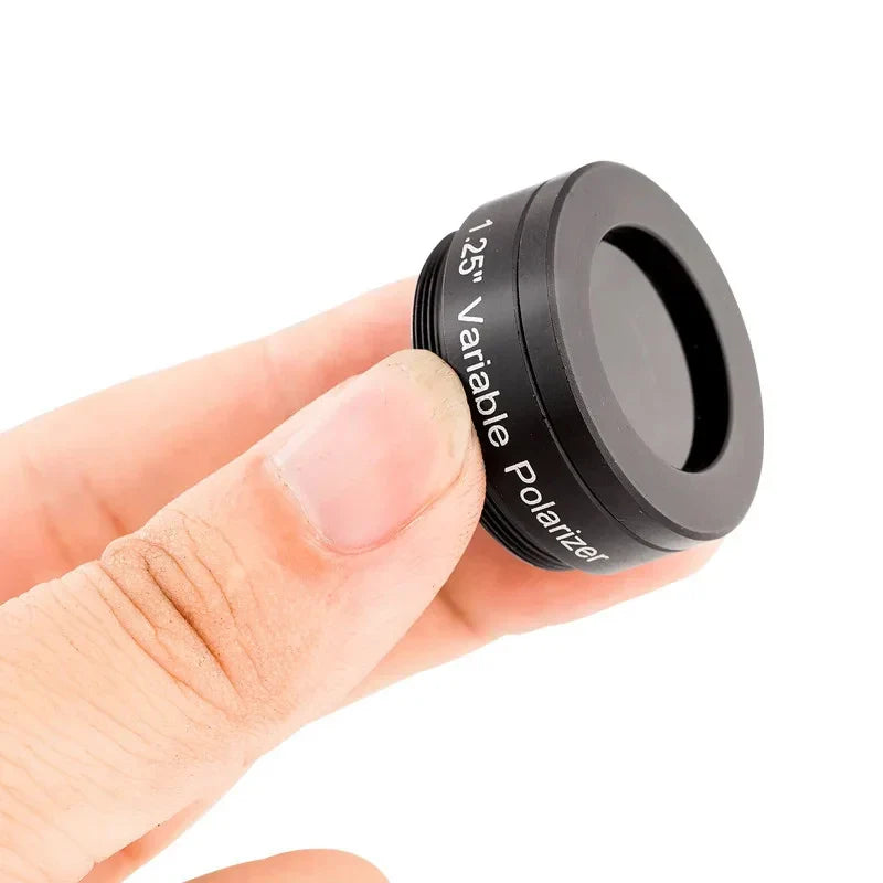 Take filtro polarizzatore variabile da 31,8 mm 1,25 pollici per telescopio, monoculare e oculare astronomico