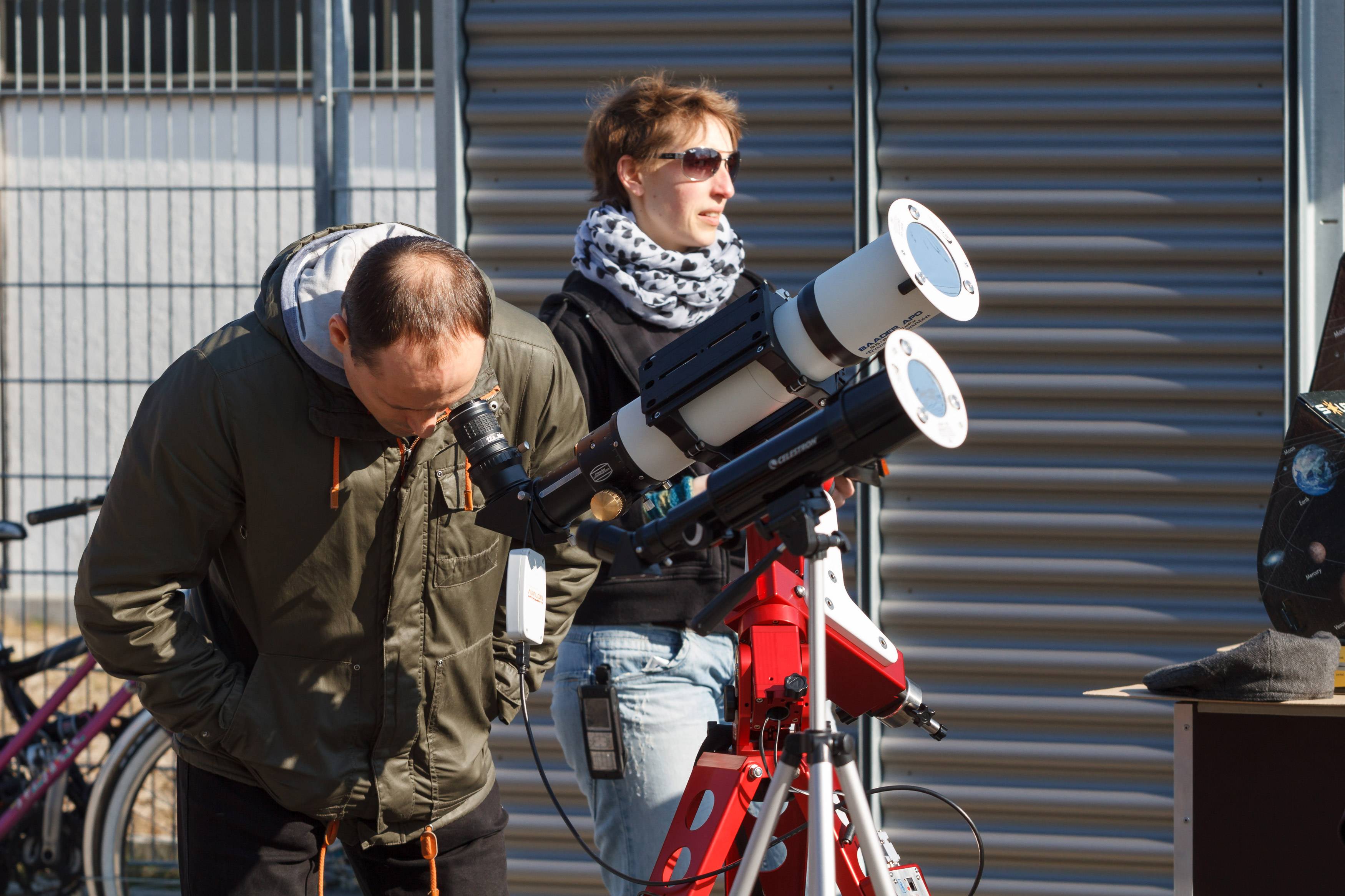 ASSF: AstroSolar Spotting Scope Filtro OD 5.0 (50mm - 150mm) Filtro Solare (Luce Bianca)