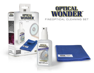 Optical Wonder™ Set (Cleaning Fluid e Cloth) Accessorio Ottico
