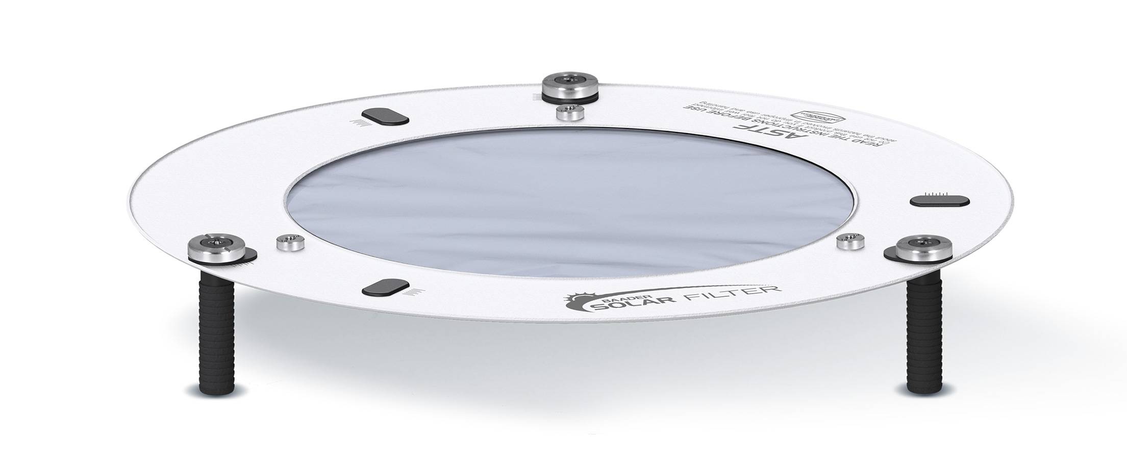 ASTF: AstroSolar Telescope Filtro OD 5.0 (80mm - 280mm) Filtro Solare (Luce Bianca)