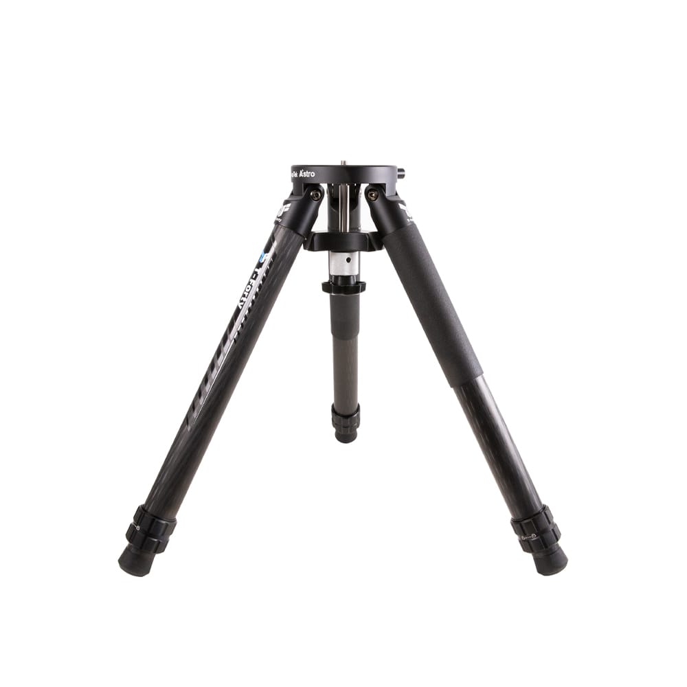 ToupTek T-Forty treppiede con gambe estese e perno centrale, vista laterale