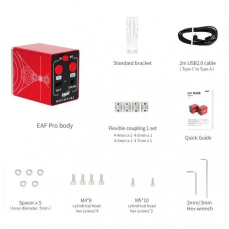 ZWO eaf pro motorizzazione elettronica universale USB con batteria integrata