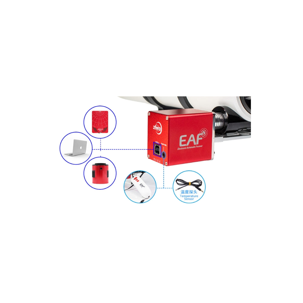 ZWO EAF sensor sensore di temperatura per motore di messa a fuoco ZWO EAF per messa a fuoco e automazione del telescopio